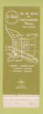 Matchbook Cover - El Patio Motel Restaurant Santa Barbara CA