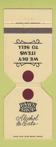 Matchbook Cover - Pawn Shop Restaurant Minneapolis MN Palm Desert CA?