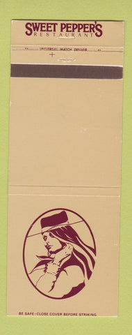 Matchbook Cover - Sweet Pepper's Restaurant Colorado Springs