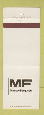 Matchbook Cover - Massey Ferguson Tractors Walton KY WEAR