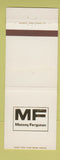 Matchbook Cover - Massey Ferguson Tractors Hayti MO WEAR