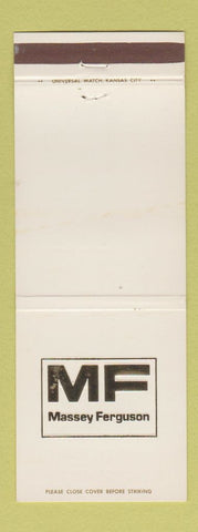 Matchbook Cover - Massey Ferguson Tractors Cameron TX WEAR