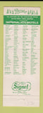 Matchbook Cover - Imperial 400 Motels Christmas Austin TX