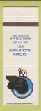 Matchbook Cover - Mack Trucks 75th Gilmore Madison WI