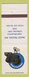Matchbook Cover - Mack Trucks 75th Cleveland OH WEAR
