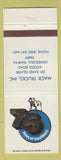 Matchbook Cover - Mack Trucks 75th Honolulu Hawaii