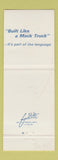Matchbook Cover - Mack Trucks 75th Colton CA