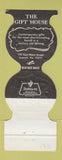 Matchbook Cover - The Gift House Everett PA