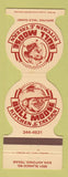 Matchbook Cover - Bull Moose Kitchen Tavern San Antonio TX