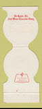 Matchbook Cover - Junction Dating Place De Kalb IL WEAR