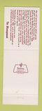 Matchbook Cover - Monterrey Inn Allison Park PA