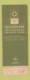 Matchbook Cover - Woodlake Apartments San Mateo CA