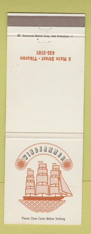 Matchbook Cover - Windjammer Tiburon CA