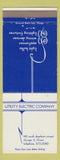 Matchbook Cover - Utility Electric Company Chicago IL