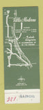 Matchbook Cover - Villa Moderne Restaurant  Chicago IL