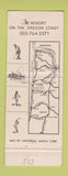 Matchbook Cover - Salishan Lodge Gleneden Beach OR