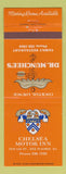 Matchbook Cover - Chelsea Motor Inn Des Plaines IL Dr Muchee's