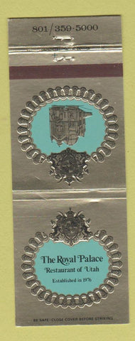 Matchbook Cover - The Royal Palace Restaurant Salt Lake City UT