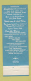 Matchbook Cover - Surftides Beach Resort Lincoln City OR