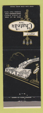 Matchbook Cover - Petit Chateau Inn Santa Barbara CA