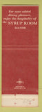 Matchbook Cover - Royal Motor Inn Motel Beaverton OR