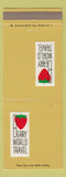 Matchbook Cover - Berry World Travel Kansas City Chicago San Francisco Seattle