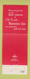 Matchbook Cover - Pete Friedel's Bavarian Inn Memphis TN