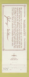 Matchbook Cover - Williams Turkey Oakdale CA