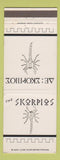 Matchbook Cover - Skorpios Charlotte NC