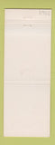 Matchbook Cover - Skorpios Charlotte NC