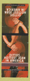 Matchbook Cover - Dittos Jeans Kansas City MO