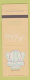 Matchbook Cover - B Line Diner Peabody Hotel Orlando FL