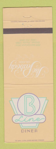 Matchbook Cover - B Line Diner Peabody Hotel Orlando FL