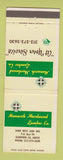 Matchbook Cover - Monarch Hardwood Lumber Glenview IL