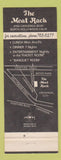Matchbook Cover - Meat Rack Steak North Hollywood CA