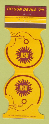 Matchbook Cover - Arizona State Sundevils Football 1979 Mexican Food Mesa AZ