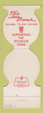 Matchbook Cover - Seymour Owls Football Brownstown Crothersville Bank