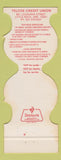 Matchbook Cover - Arkansas Razorbacks Football Little Rock AR Credit Union