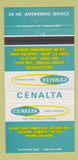 Matchbook Cover - Cenalta Oil Well Servicing Calgary AB 30 Strike