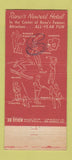 Matchbook Cover - Hotel Mapes Reno NV casino WRITING 30 Stick
