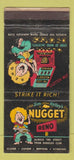 Matchbook Cover - Jim Kelley's Nugget Casino Reno NV WEAR 30 Stick