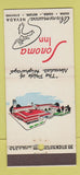 Matchbook Cover - Sonoma Inn Winnemucca NV casino 30 Stick