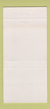 Matchbook Cover - Diamond US Presidents Thomas Jefferson 30 Strike