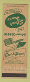 Matchbook Cover - Steak House University City MO