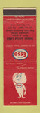 Matchbook Cover - Esso oil gas Lac Megantic QC