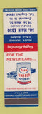Matchbook Cover - Esso oil gas Emile Simard Concord NH