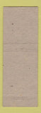 Matchbook Cover - Hamlin Gulf oil gas Indianapolis IN hillbilly