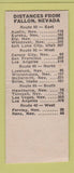 Matchbook Cover - Cannon Motel Fallon NV BOBTAIL