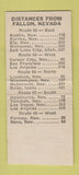Matchbook Cover - Keystone Club Cafe Fallon NV BOBTAIL