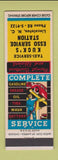 Matchbook Cover - Kuck's Esso oil gas Taxi Lincolnton NC